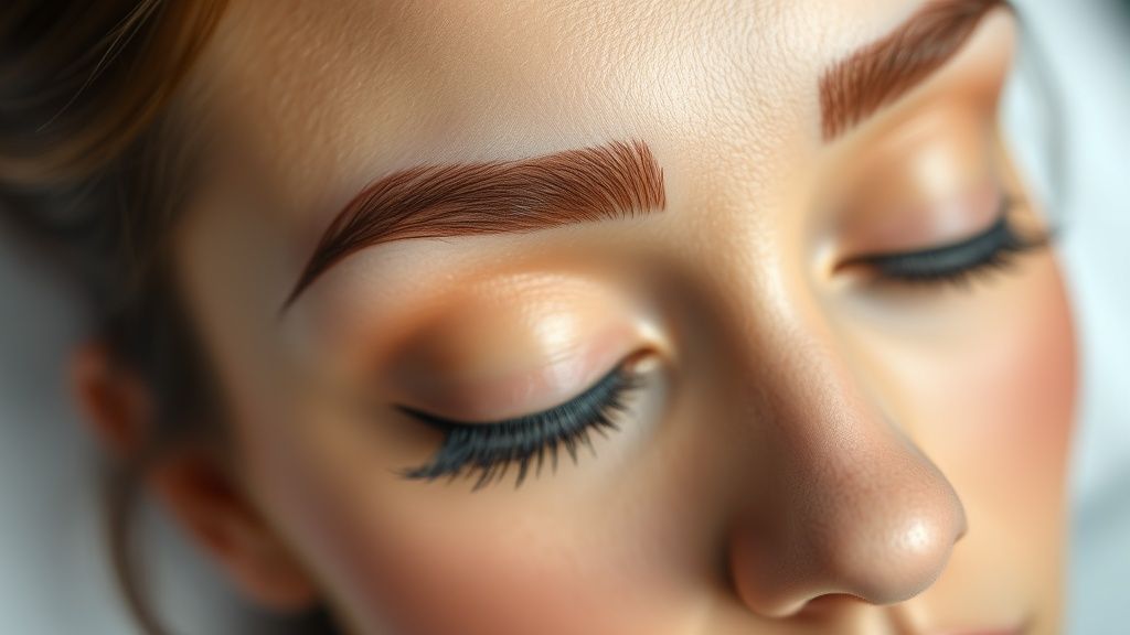 Achieve the perfect brow look with our expert 3D Brows service!