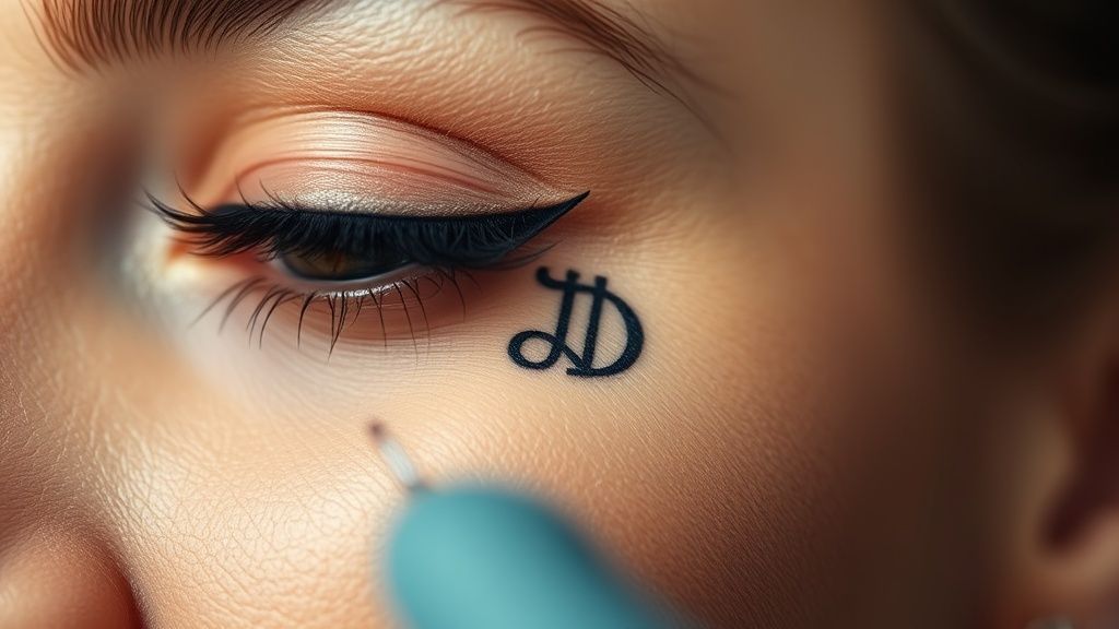 Express your individuality with stunning Custom Symbol or Initial Tattoos!