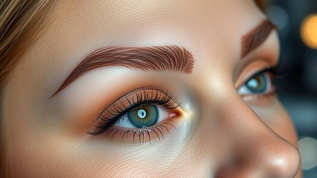 Achieve the perfect brow look with our expert Hyperrealism Brows service!