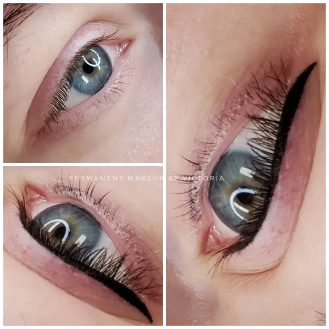 Permanent Eyeliner Before and After