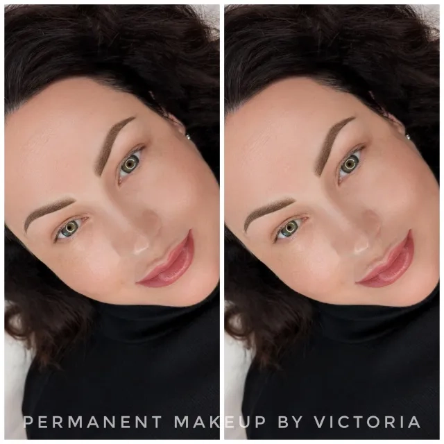 Permanent Makeup Before and After