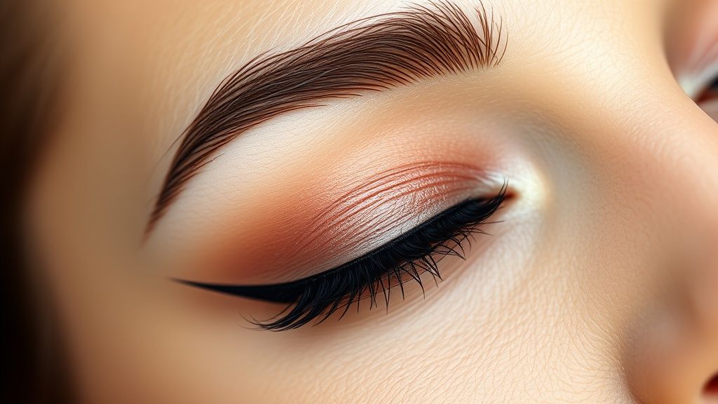 Enhance your beauty effortlessly with our Smudged Gradient Eyeliner!